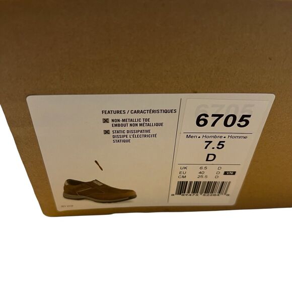 Red Wing Shoes Steel toe Flexible Slip Resistant Static Dissipative Shoes 7.5 D - Picture 2 of 16